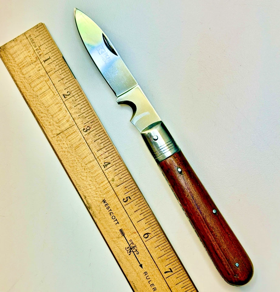 RARO -- HERRAMIENTAS DE GUIJARROS 4.4" Long BARLOW con MANGOS DE MADERA -- HECHO EN ALEMANIA Foto 2 de 4