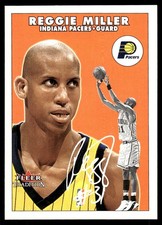 Reggie Miller 2000-01 Fleer Tradition #197 Pacers NBA READ FREE SHIPPING