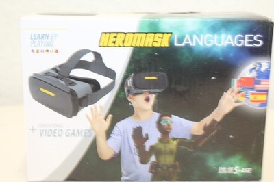Heromask Virtual Reality Brille Kinder + Sprachenlernen_0.4_5 Neu Rechnung MwSt