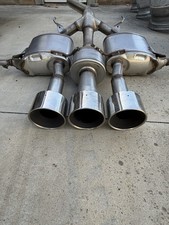 Acura Integra Type S Rear Muffler Exhaust With 3 Tips Oem Used