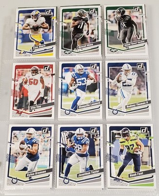 2023 Panini Donruss Football Base Lot 155+ Cards NM-M Josh Allen LB Chris Jones
