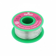 2.0mm Lead Free Solder Wire for Stained Glass Craft, Dia 0.08 Solid Core No F