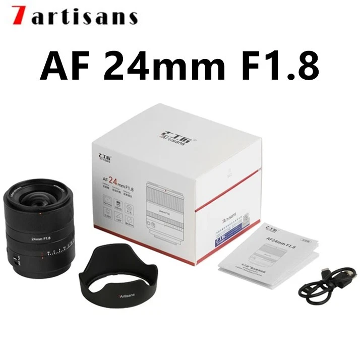 7artisans AF 24mm F1.8 Auto Focus Full Frame Lens for L-Mount Leica Sigma Lumix - Image 2 of 4