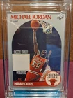 Michael Jordan Worn Warm-Up Suit Card Jersey Fusion (MJ96)