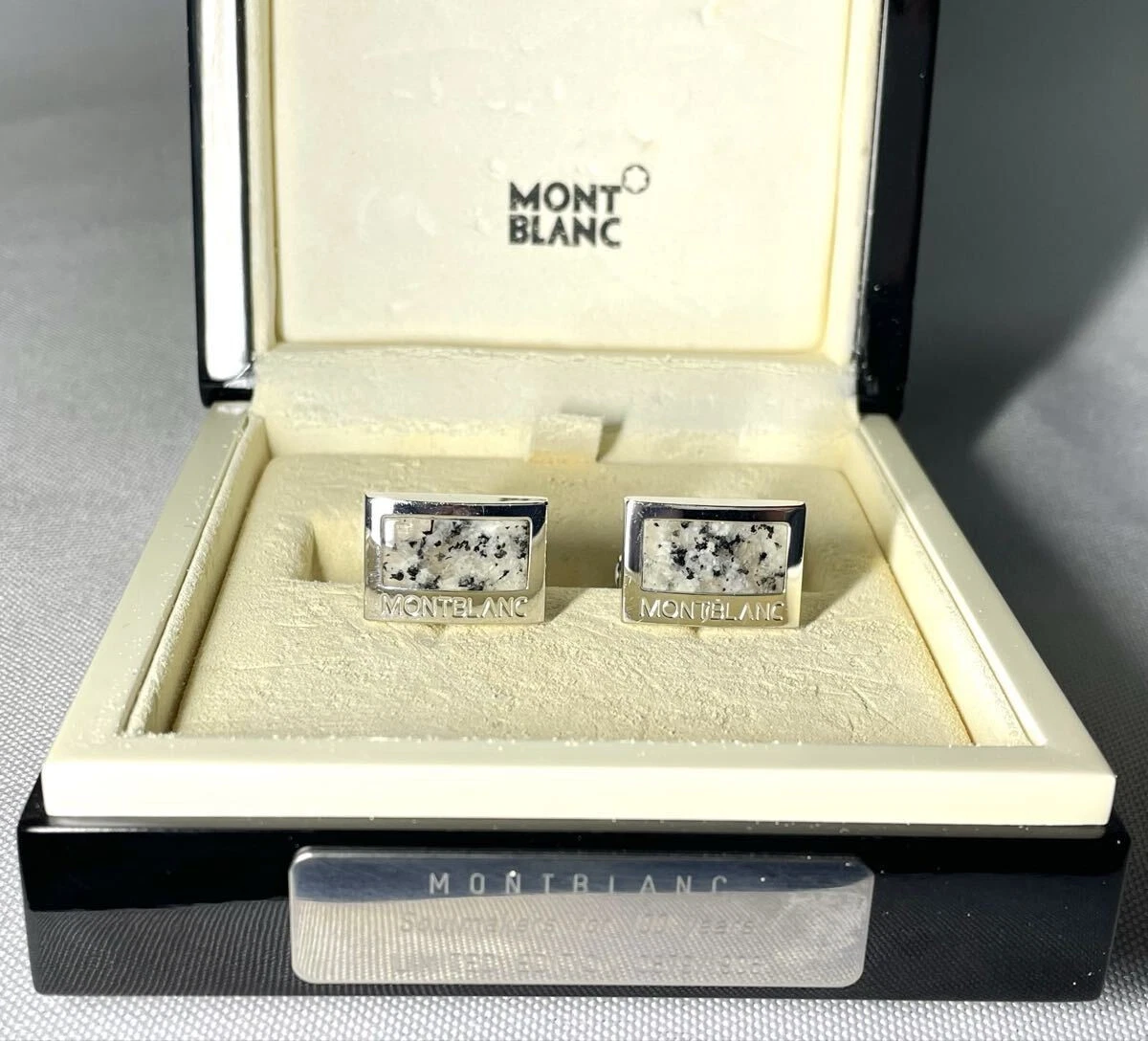 Montblanc Sterling Silver Cufflinks for Men for sale | eBay