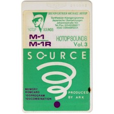 Scheda ROM Korg M1 Ark Source Hotop Sounds Vol.3 Korg M1 & M1R M1-R Michael Hotop