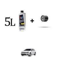 ÖLfilter Kit Und 5L FüR VW Golf VII (5G1/BA5) 1.5 TSI 96KW Ab 2017