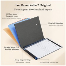 Durable Magnetic Case for Remarkable 2 Paper Tablet