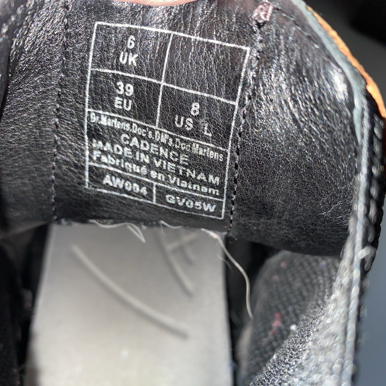 Dr Martens Doc Cadence Boots Reddish Brown Leather US 8 Women AirWair, cushion  thumbnail 5