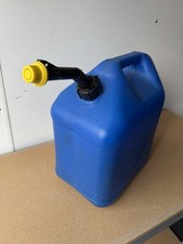 5 Gallon Blitz Blue Kerosene Gas Can Pre Ban Vented Nozzle Spout USA