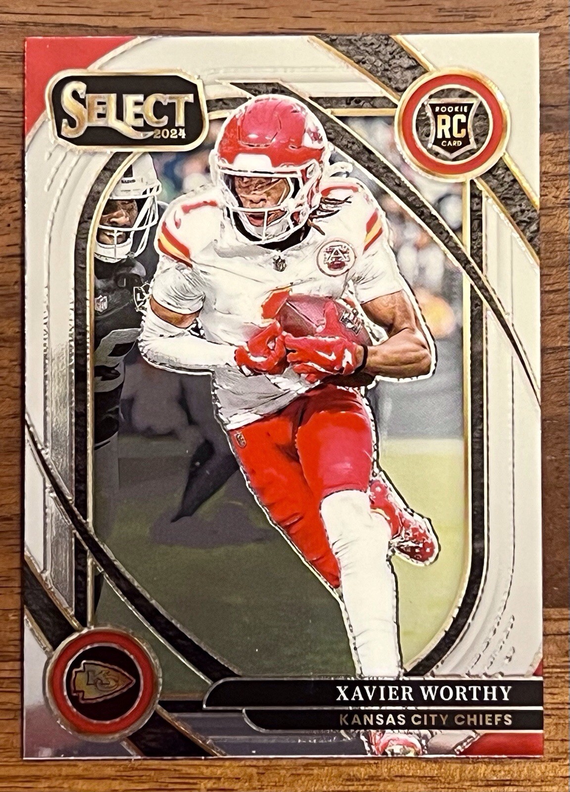 XAVIER WORTHY RC 2024 Panini Select CLUB LEVEL #224 Rookie Kansas City Chiefs