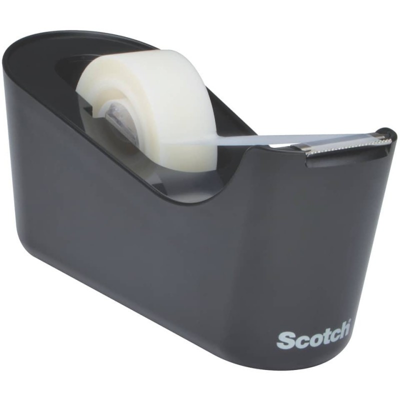 Dispenser per nastro adesivo Scotch® Magic Classic nero + 1 rotolo 19 mm x 33 m