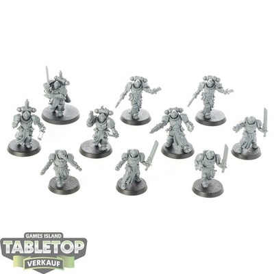 Black Templars - 10 Primaris Crusader Squad - unbemalt