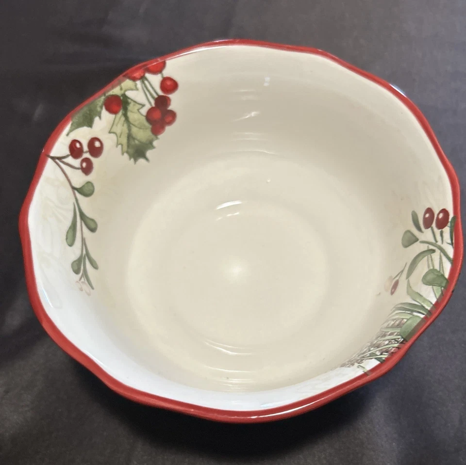 Better Homes & Gardens Winter Forest Soup/ Cereal/Dessert Bowl - 3” - Image 2 of 4