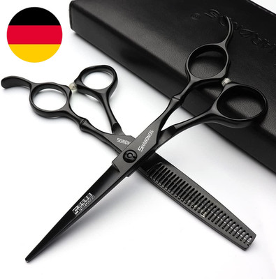 6 Zoll/ 7 Zoll Haarschneideschere Set，Haarschere，Ausdunnschere SHARONDS 440C Sch