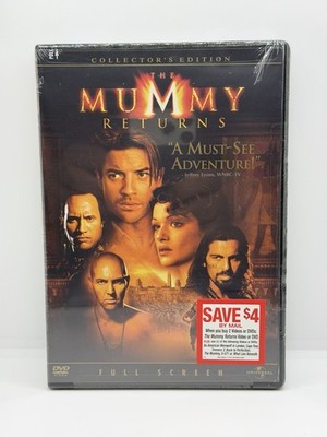 The Mummy Returns (2001) - Collector's Edition DVD - Fullscreen - New ...