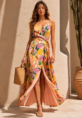 casual dresses anthropologie Wrap for Women for sale Color:As Photo(CHAMPAGNE) vacationDresses MJ BRIDAL COLLECTION - Everyday dresses