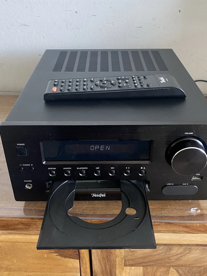 Teufel Kombo 42 CD-Receiver USB 2.1 Verstärker mit Bluetooth Adapter - Bild 2 von 4