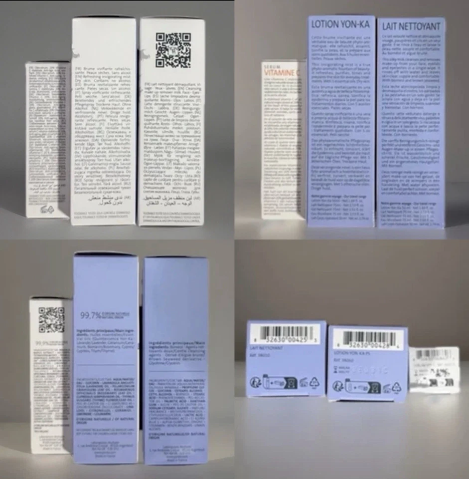 YONKA Juego de Viaje Limpiador Suave de Leche Facial, Loción Tónico y Suero Vita C Foto 2 de 4