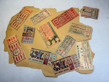 1940-42 Texas A&M Football Ticket Stub Lot 1941 Cotton Bowl Texas TCU Baylor