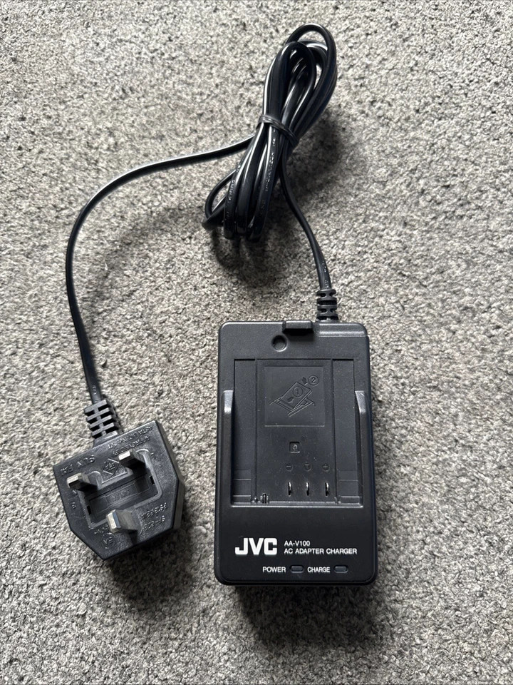JVC AC Adapter Charger AA-100 Model No: AA-V100EK With Power Supply Cable - Image 4 of 4