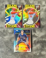 Nolan Arenado 2022 Topps Stadium Club 2 Beam Team Refractor &  Silver Refractor 