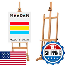 Meeden Art Easel For Painting - Heavy Duty H-Frame Artist Easel For Adults