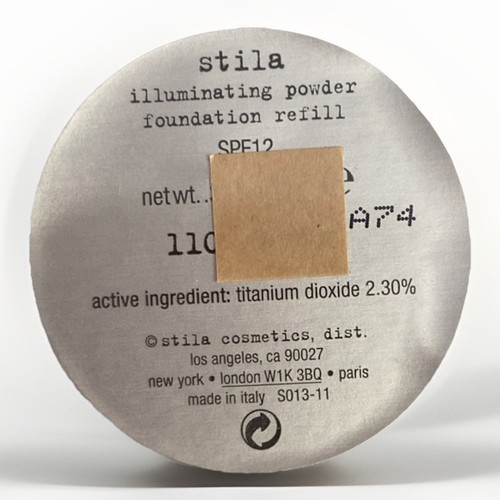 Pack Of 3 - Stila Illuminating Powder Foundation Refill-110 Watts READ - Picture 4 of 5