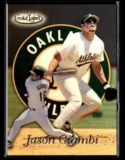 1999 Topps Gold Label #23 Jason Giambi Card Oakland Athletics