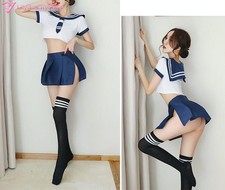 Sexy Mujeres Lencería Exótica Japonesa Ropa de dormir Tanga Juegos con disfraces Escuela Niñas