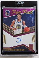 Jonathan Kuminga 21-22 Elite; Penpals Purple 13/25 RC Auto RC Auto