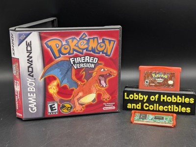 Pokemon: FireRed (Nintendo Game Boy Advance GBA ) Near Mint Label W/ Case 