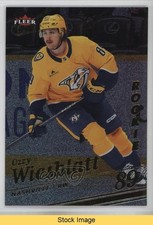 2025-26 Upper Deck Fleer Ultra Rookies Gold Speckle Ozzy Wiesblatt #155 READ 2d8