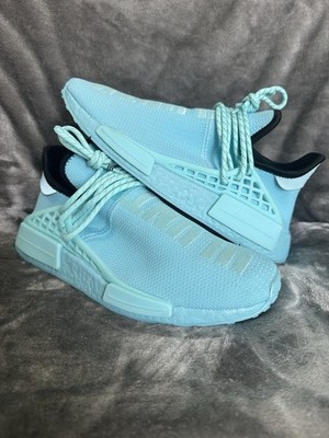 2021 Adidas Human Race Hu NMD Pharrell Clear Aqua GY0094 Size 8.5