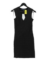 French Connection Bodycon Midi Dress UK10 in Black