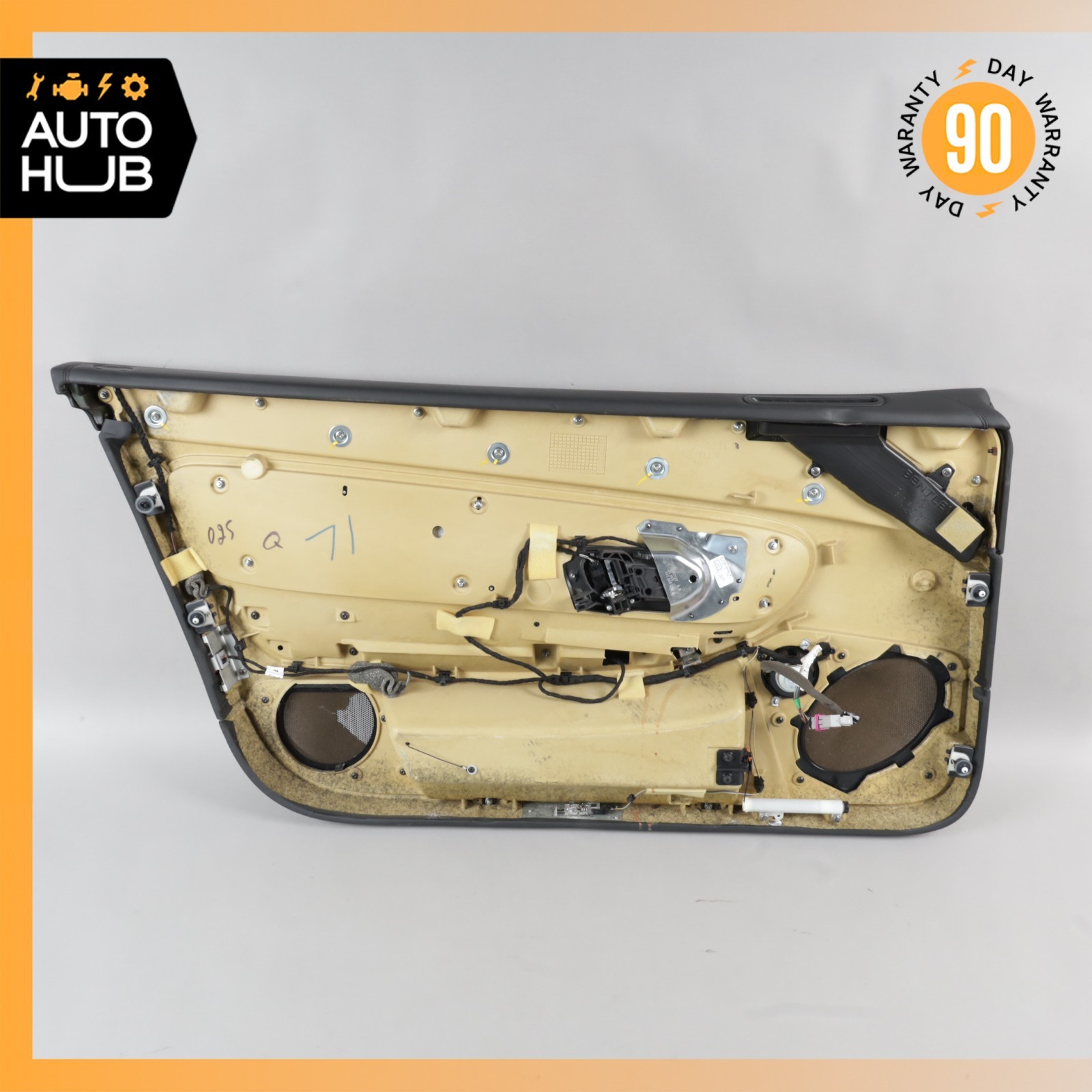 07-11 Bentley Continental GTC Right Side Interior Door Panel OEM