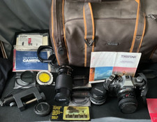 Olympus OM G Camera with TOKINS,VIVITAR,OLYMPUS LENS EXTRAS