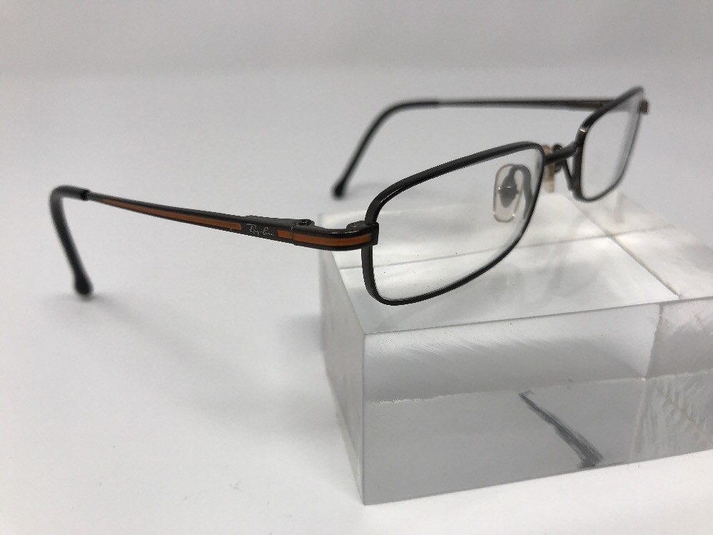 Ray Ban‎ RB 1009T 3014 45-17-135 Shiny Silver Full Rim Eyeglasses Frame H9799 Ray-Ban RB3749V - Oval Silver Frame Eyeglasses | Eyebuydirect main image 2