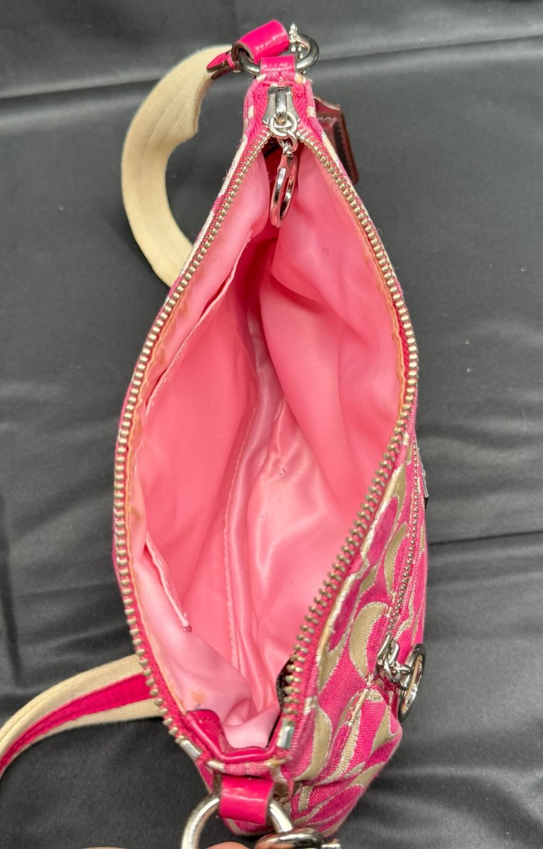 COACH Poppy Logo Print Small Crossbody Lightweight Merallic | eBay
