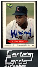 Jeff McNeely 1991 Classic Best #169 Red Sox TTM/IP Signed Autographed