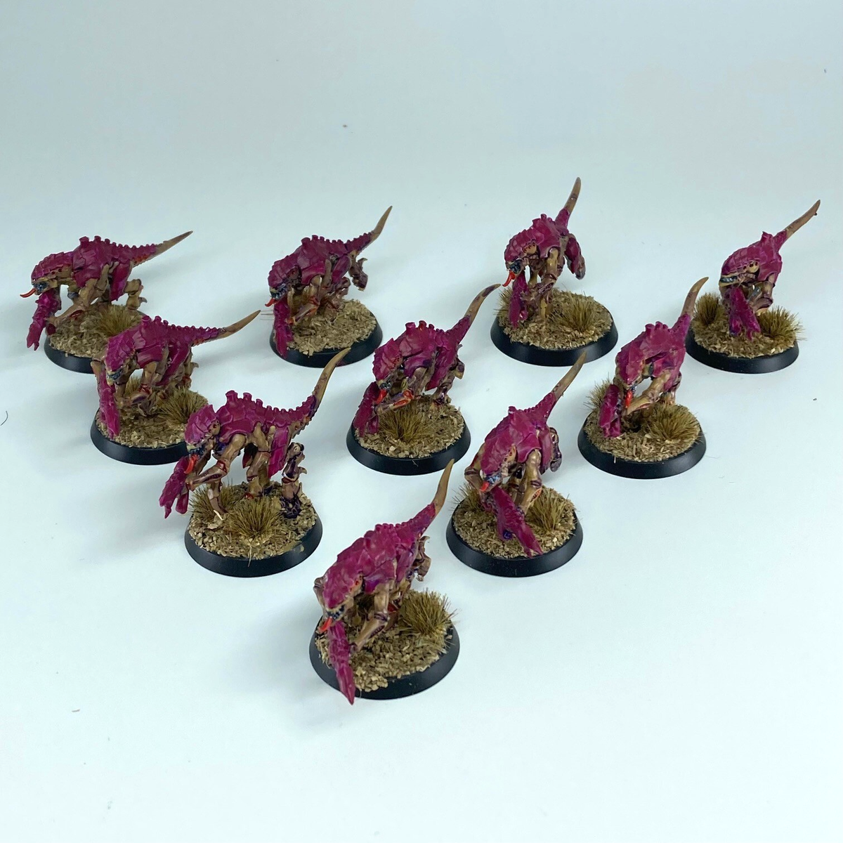 Termagant Swarm - Tyranids - Painted Warhammer 40K Games Workshop