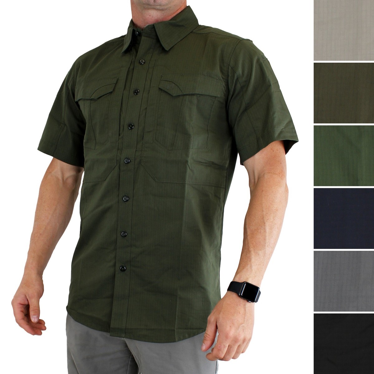 【未使用】5.11 Covert Short Sleeve Shirt Freedom Flex Short Sleeve Shirt | High-performance Tactical