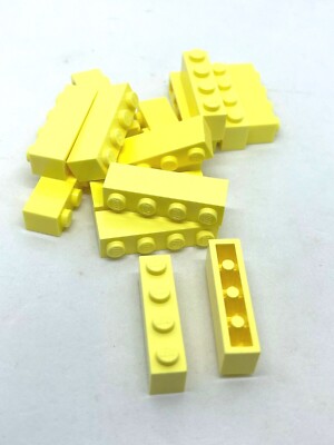 1X4 Lego Part 3010 Brick Bright Light Yellow Lot of 15 Pieces 1 X 4