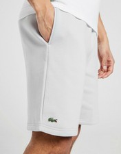 lacoste fleece core shorts