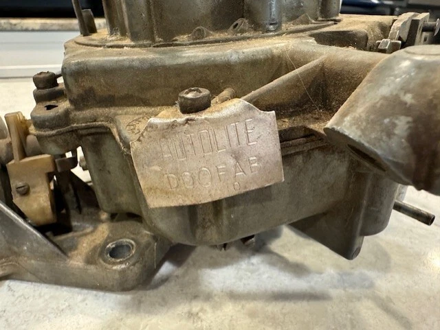 AUTOLITE 4 BBL CARBURETOR, 70 MUSTANG STICK SHIFT - Image 2 of 4