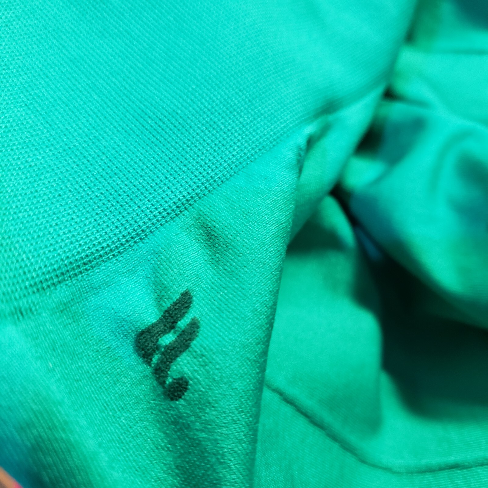 Fabletics Small Green Compression Perforated Legg… - image 5