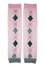 Cheeky Argyle Leg Warmers