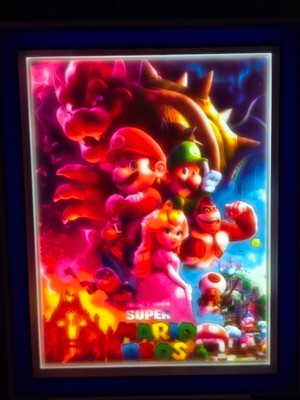 Mario, Luigi, Bowser Lithophanie 3D Druck Nachtlampe, Nachttischlampe, Nachtlicht
