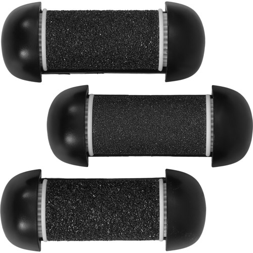 3Pcs Electric Foot File Roller Heads Replacement for Rough Skin Removal