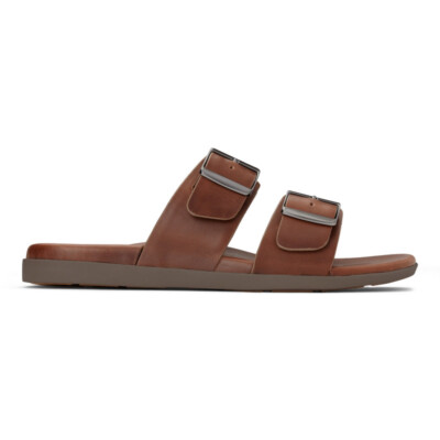 VIONIC LUDLOW CHARLIE MENS LEATHER SANDAL Mens Vionic Ludlow Charlie Slide Sandal Black Jordan | Ubuy main image 3